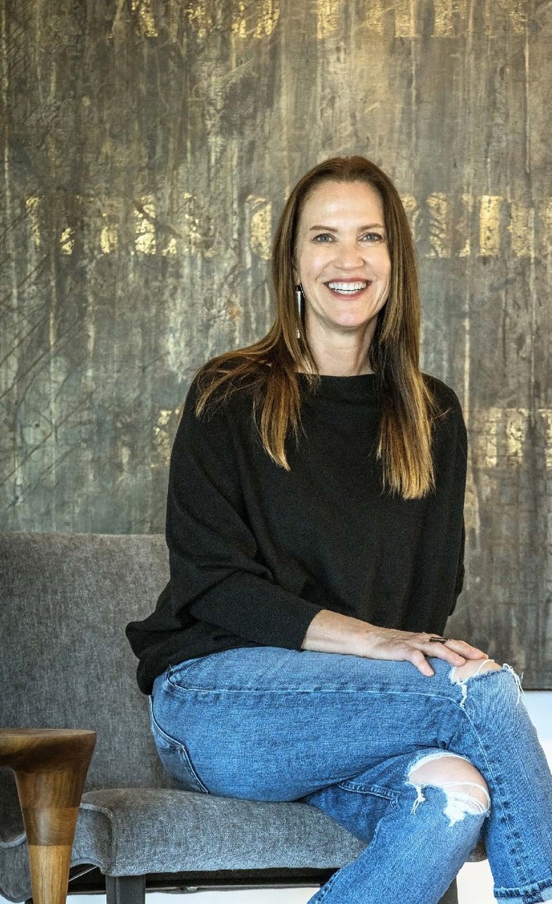 Portrait of Debra Ferrari, painter